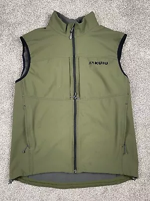 Kuiu Vest Mens XL Full Zip Stretch Outdoor Hiking Primeflex Fleece Ram Athletic • $99