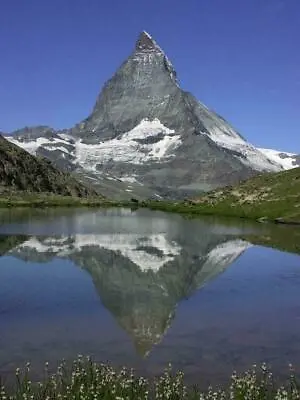 MATTERHORN POSTER PICTURE PHOTO BANNER PRINT Swiss Alps Italy Mt Mountain 5981 • $14.99