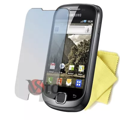 5 For Films Samsung Gt S5670 Galaxy Fit Screen Protector Film Display • £2.10