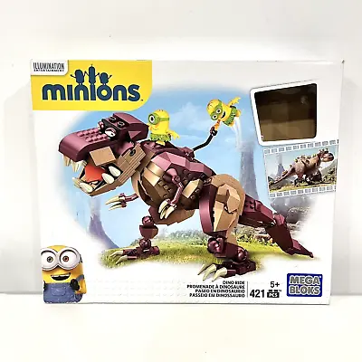 Mega Bloks Despicable Me Minions Dino Ride Complete Set W/ Figures 2015 Cpc51 • $14.52