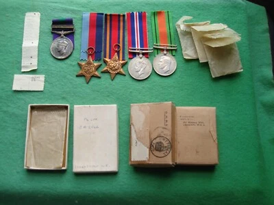 £149 • Buy WW2 F/O To F/LT. J.A. Cole R.A.F. Group Of 4 And GSM S.E. Asia