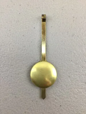 Mini Novelty Clock Pendulum Brass Color Bob 1  Diameter For Miniature Clock New • $5.50