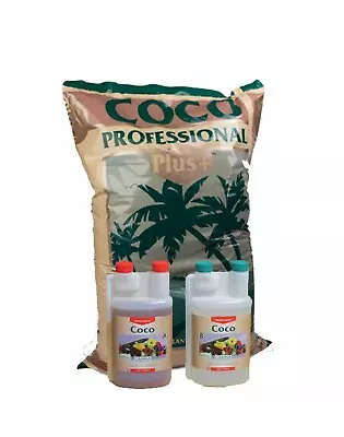 CANNA COCO PROFESSIONAL  PLUS  50L COCO A&B 1 Ltr Set. Free Discreet Delivery  • £41.95