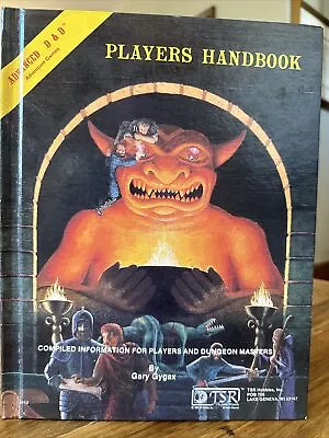 Advanced D&D TSR 1980 Players Handbook 6th Printing 2010 RPG Dungeons & Dragons • $59.99