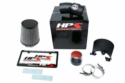 HPS Performance Short Ram Air Intake Kit W/ Heat Shield Maxima V6 09-17 Black • $223.95