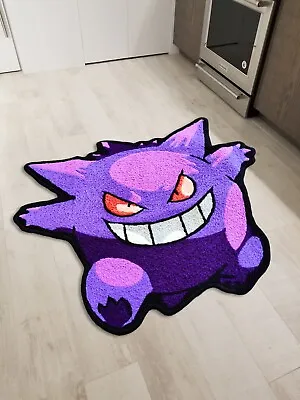 Gengar Japanese Anime Cartoon Floor Mat Area Runner Rugs Living Room Wool Carpet • £86.73