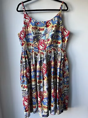 RETRO Vintage Look Clothing Women’s  DRESS Size 18 Excellent Made In AUS!! • $49