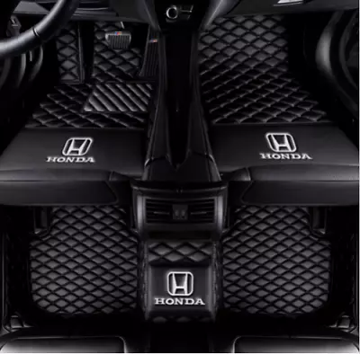 For Honda All Models Waterproof Custom Car Floor Mats Front & Rear Carpet Liner • $85