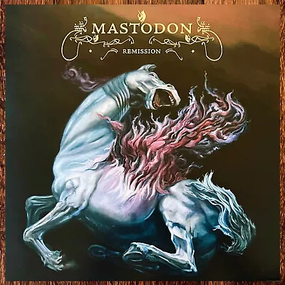 MASTODON Remission Ltd Ed RARE Litho Poster Flat +BONUS Metal Poster & Stickers! • $49.99