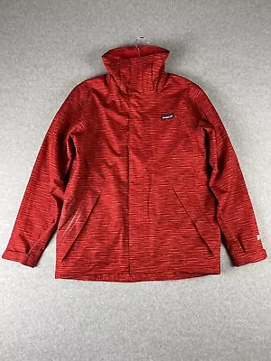 Patagonia Jacket Mens Small Red H2No Coat Lightweight Waterproof • $49.99