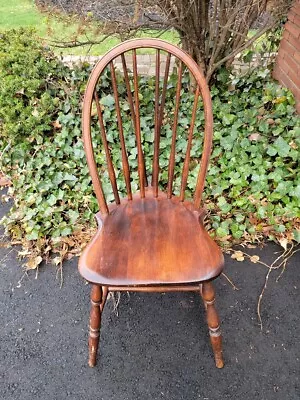 Vintage S. Bent & Brothers Chair - Stunnning Color • $229