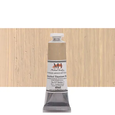 Michael Harding : Oil Paint : 40ml : Unbleached Titanium • £9.48