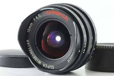 [N MINT] Voigtlander SUPER WIDE HELIAR 15mm F4.5 Aspherical Lens L39 From JAPAN • $309.90