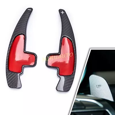 For Mercedes-Benz AMG Carbon Fiber Steering Wheel Paddle Shifter Extension Black • $72.68
