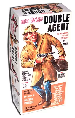 Marx MIKE HAZARD DOUBLE AGENT Box (BOX ONLY!) • $22