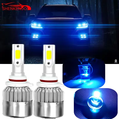 9005/HB3 ICE BLUE 8000K LED Headlight Kit 72W 8000LM Light Bulbs High & Low Beam • $22.49