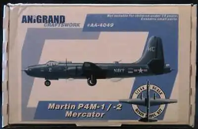 Anigrand Models 1/144 MARTIN P4M MERCATOR U.S. Navy ASW Aircraft • $150.71