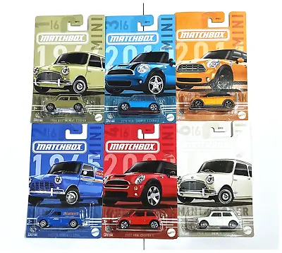 Matchbox Mini Cooper Complete Set Of 6 2024 NEW • $21