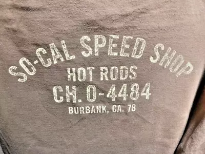 Vrhtf Nhra  Vtg So-cal Speed Shop Hot Rods Burbank Ca  T Shirt 3xl • $59.99