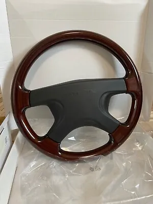 NOS Steering Wheel Sport Line Wood 380mm For Mercedes W124 W201 W123 W126 190E • $349