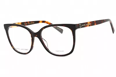 MARC JACOBS MJ380-086-53 Eyeglasses Size 53mm 17mm 145mm Havana Women • $44.59