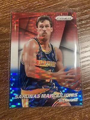 2014-15 Panini Prizm - Red White And Blue Pulsar Prizm #208 Sarunas Marciulionis • $1.75