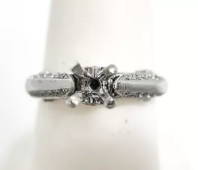 Verragio Insignia 18K Diamond Accented Engagement Semi-Mount Ring • $1550