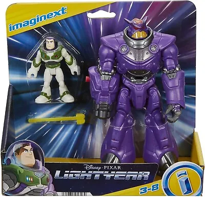 Imaginext And Disney Buzz LightYear - Battle Blast Zurg Space Robot Figure New • £10.25