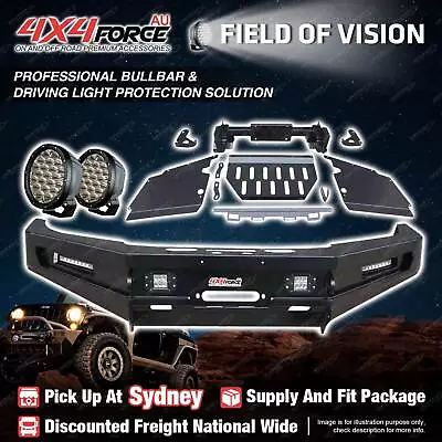 Ultimate Guard Bullbar Skid Plate Light For Toyota Hilux Vigo 12-15 SYD Stock • $1415