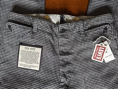 RARE LVC Levi's Vintage Clothing Riders Pants Houndstooth W33 FW19 • $250