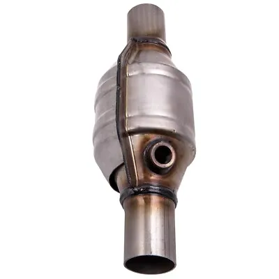 53004 Universal Catalytic Converter 2  Inlet/Outlet 13  Length Stainless Steel • $38.60