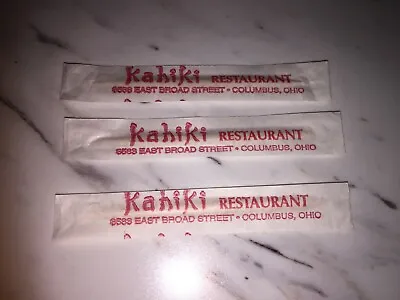 Vintage Kahiki Restaurant Columbus Ohio Lot (3) Individual Toothpick Polynesian • $11.19