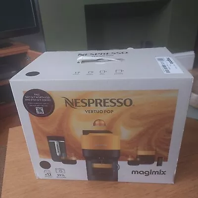 Nespresso Vertuo Pop Pod Coffee Machine By Magimix - Liquorice Black • £58