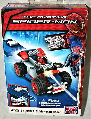 Mega Bloks Amazing Spider-man Racer Marvel Comics Set New Box 2012 NOS • $17.99