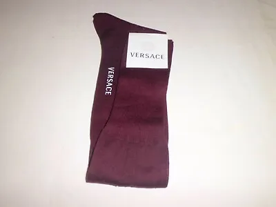 Versace Socks Long Cotton Man Greek Size 12 New • $101.64