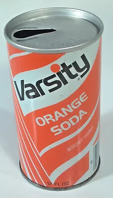 Vintage Varsity Orange Soda Pop Can Straight Steel Milwaukee WI • $7.99