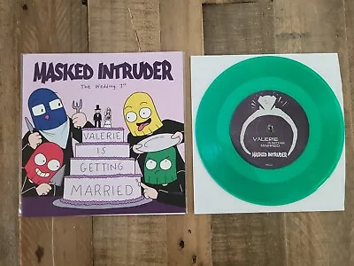 Masked Intruder / Dan Vapid And The Cheats Wedding 7 Inch Vinyl Green /100 NEW • $16.99