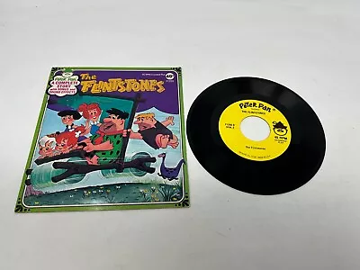 Vintage 1972 THE FLINTSTONES Record Vinyl 45 RPM - Peter Pan Records • $5.99
