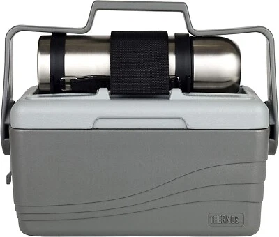 $99.99 • Buy THERMOS 6.6L Insulated Lunch Esky Box Food Container + 1L Stainless Steel Flask