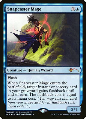 Snapcaster Mage (Regional PTQ) [Pro Tour Promos] MTG Near Mint Foil • $137.92