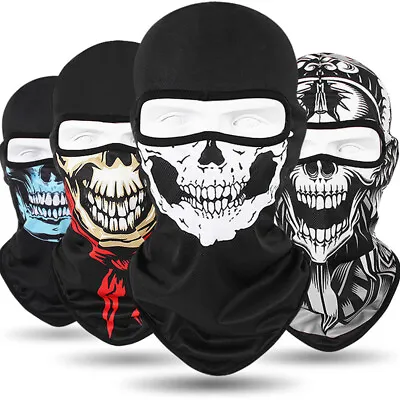 Balaclava Skull Full Face Mask Outdoor Fishing Hunting Neck Gaiter Scarf Bandana • $8.79