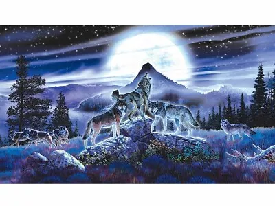 Night Wolves Jigsaw Puzzle 1000 Pieces • $44.02