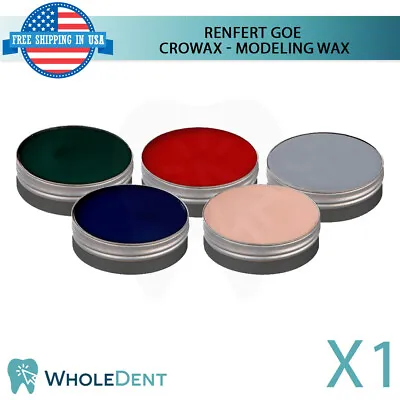 Renfert GOE Crowax - Modeling Wax 80G  For Crown And Bridge And Model Casting • $45.90