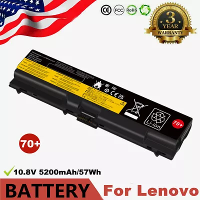 Genuine 70+ 45N1001 Battery For Lenovo Thinkpad T410 T420 T430 T510 W530 L430 • $28.99