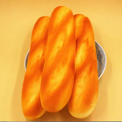 $6.17 • Buy New French Baguettes Jumbo Squishy Keyboard Hand Pillow Scent Loaf Bread Toy SEA