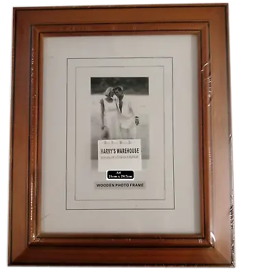 3x Wooden A4 Timber Photo Document Certificate Picture Frame GLASS FRONT NEW • $28.78