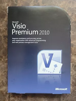 Microsoft Visio Premium 2010 Better Than Professional! RETAIL • $139.99