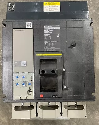 Square D Power Pact Circuit Breaker PJ 800 PJA36080CU33AJA USED See Pics • $1500