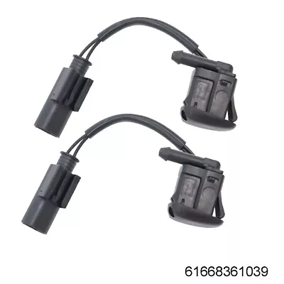 Easy Installation Heated Windshield Washer Nozzles For BMW 5 E39 525i Set Of 2 • $33.80
