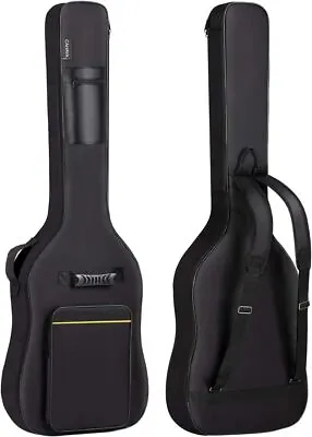 Bass Guitar Hard Case Fits Most Standard Electric Bass Guitars Hardshell Black • $45.41